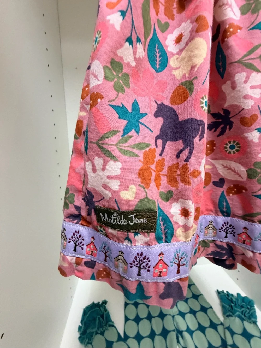Matilda Jane Tunic and Matching Ruffle Leggings Size 6